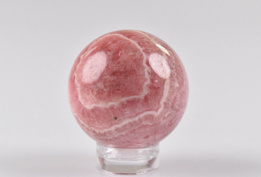 AA Rhodochrosite Sphere from Argentina  3.0 cm  # 17379